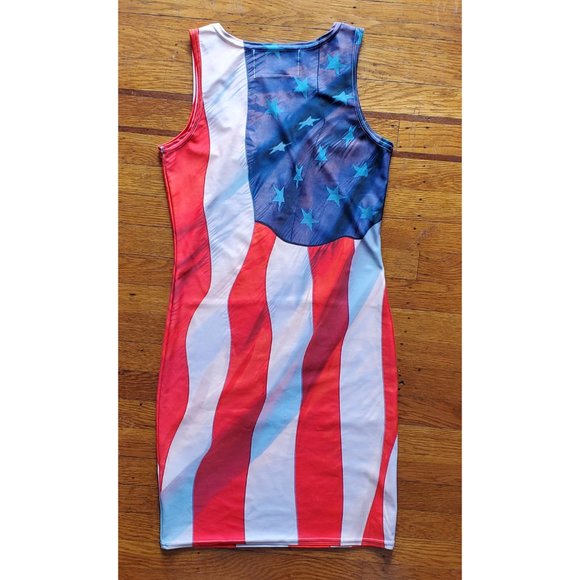 USA Flag Bodycon Dress - Picture 5 of 6